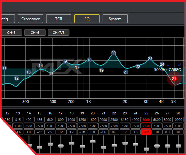 TL-8.8DSP USER-FRIENDLY GUI FOR FASTER SETUP